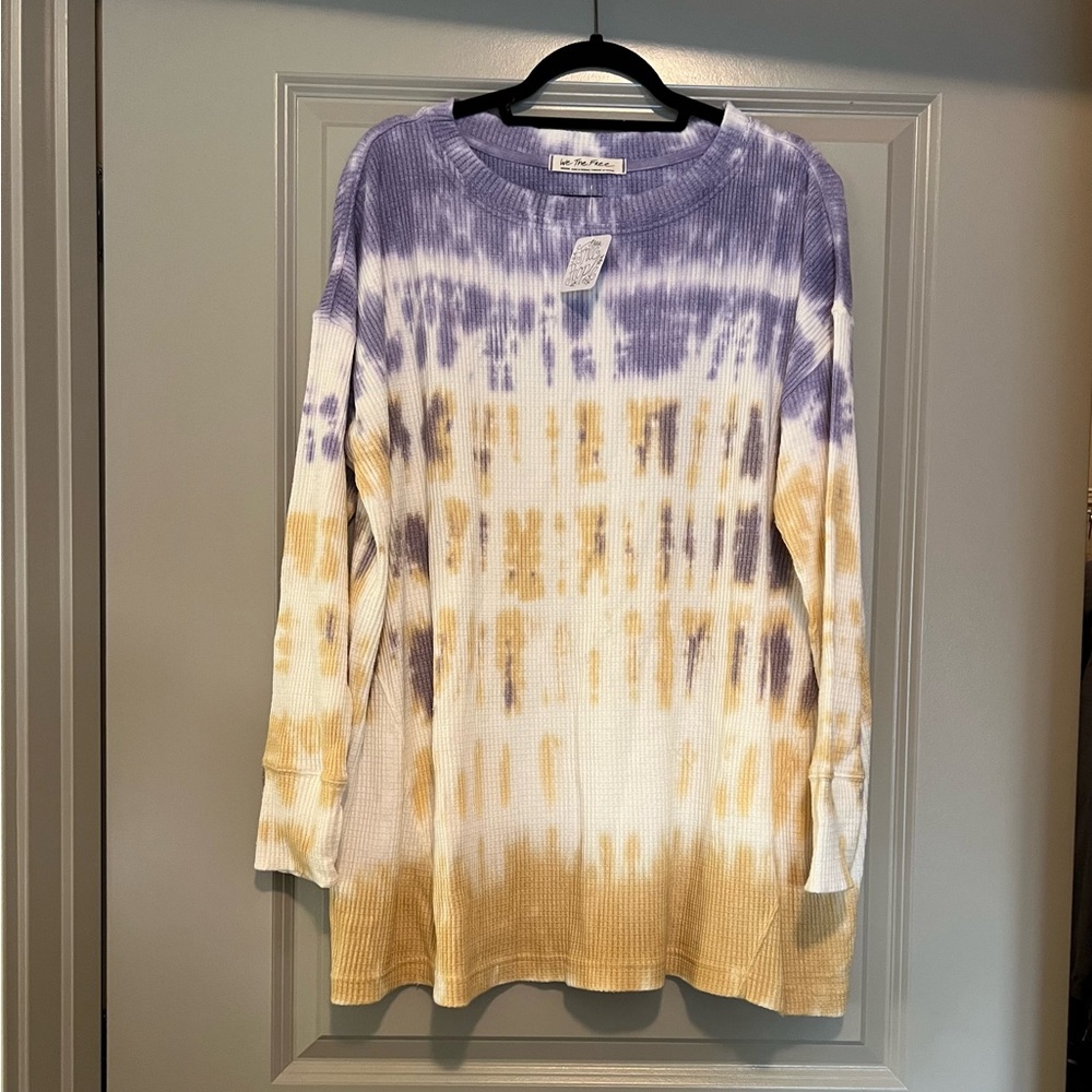 Free People oversized thermal tunic